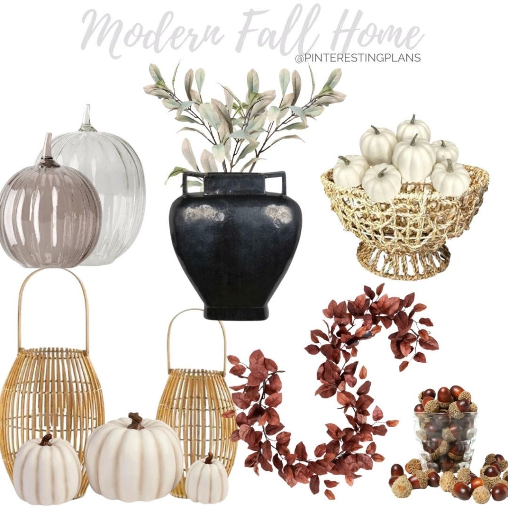modern fall home decor finds on pinteresting plans blog