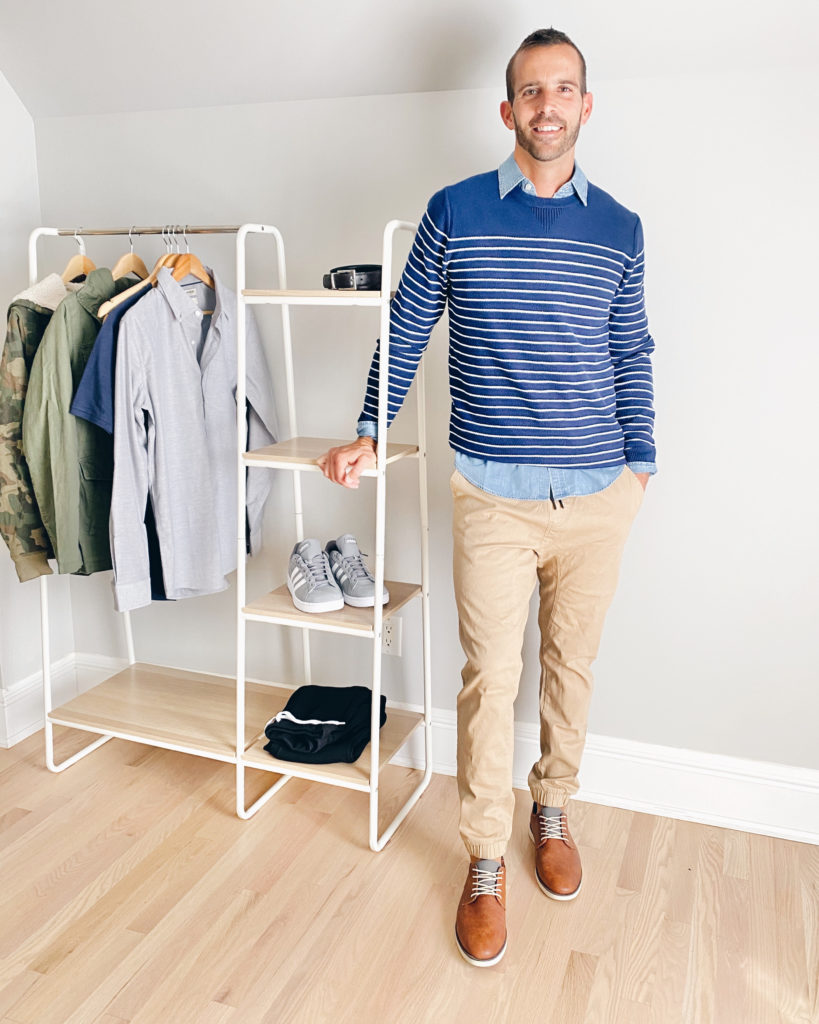 how to create a fall capsule wardrobe for men