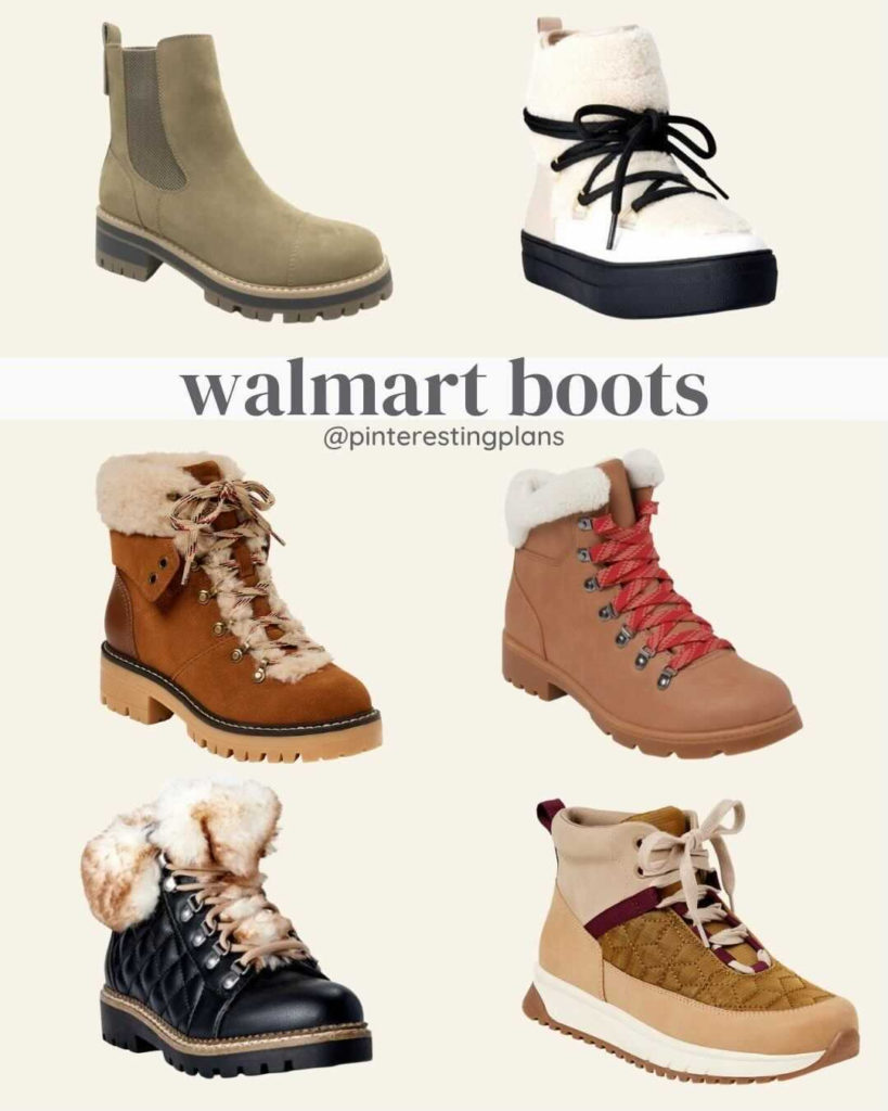 best walmart affordable fall boots