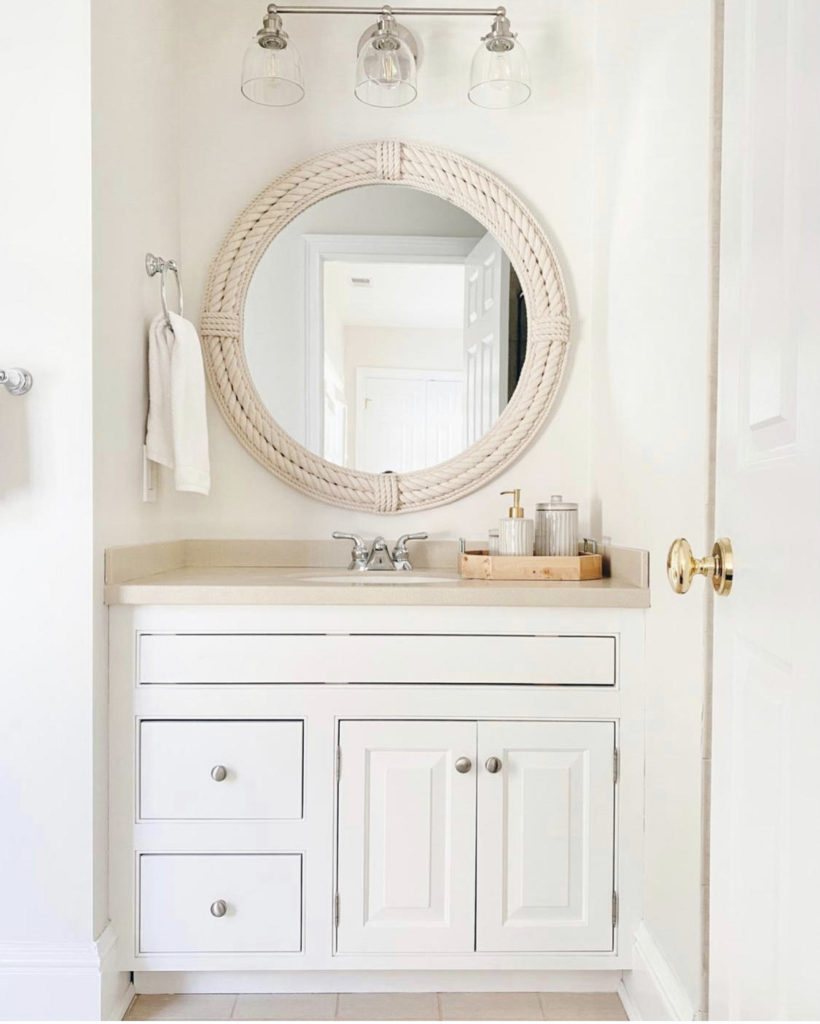 easy bathroom before and after bathrom renovation coastal modern style