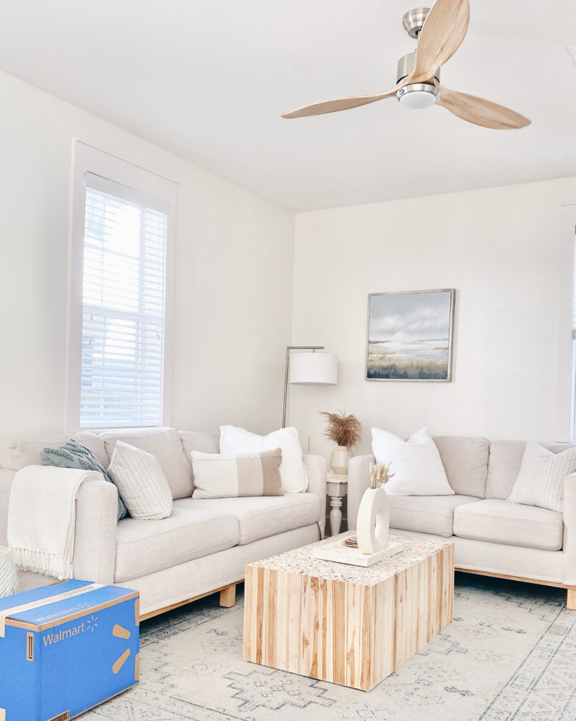 beach cottage flip - living room after - pinterestingplans 