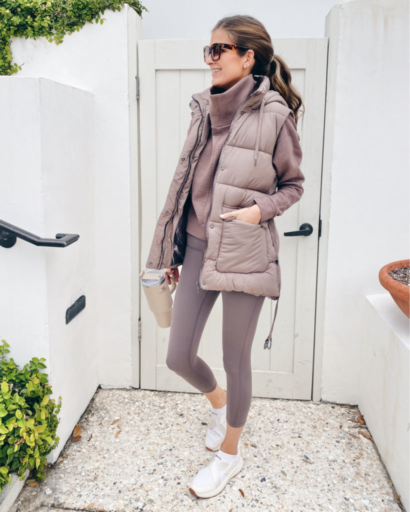 nordstrom monochrome workout athleisure outfit