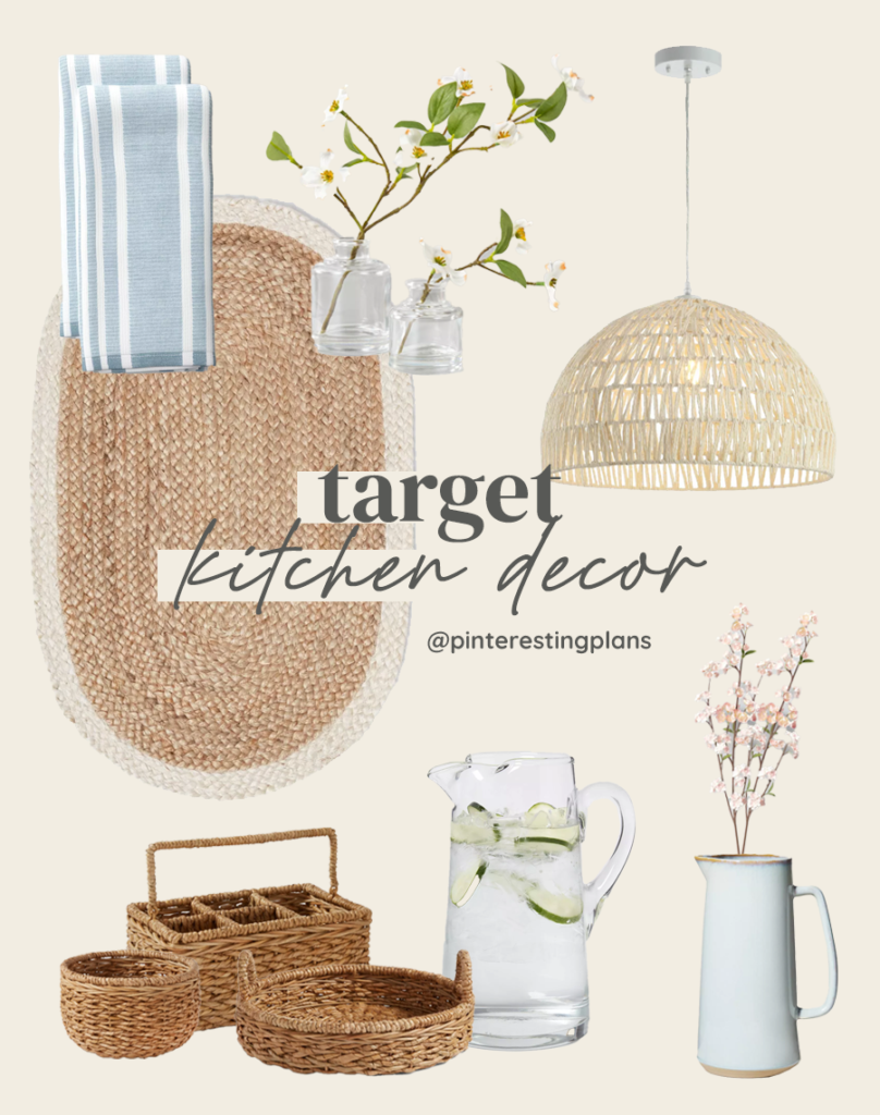 bright and airy kitchen decor from target 2022
