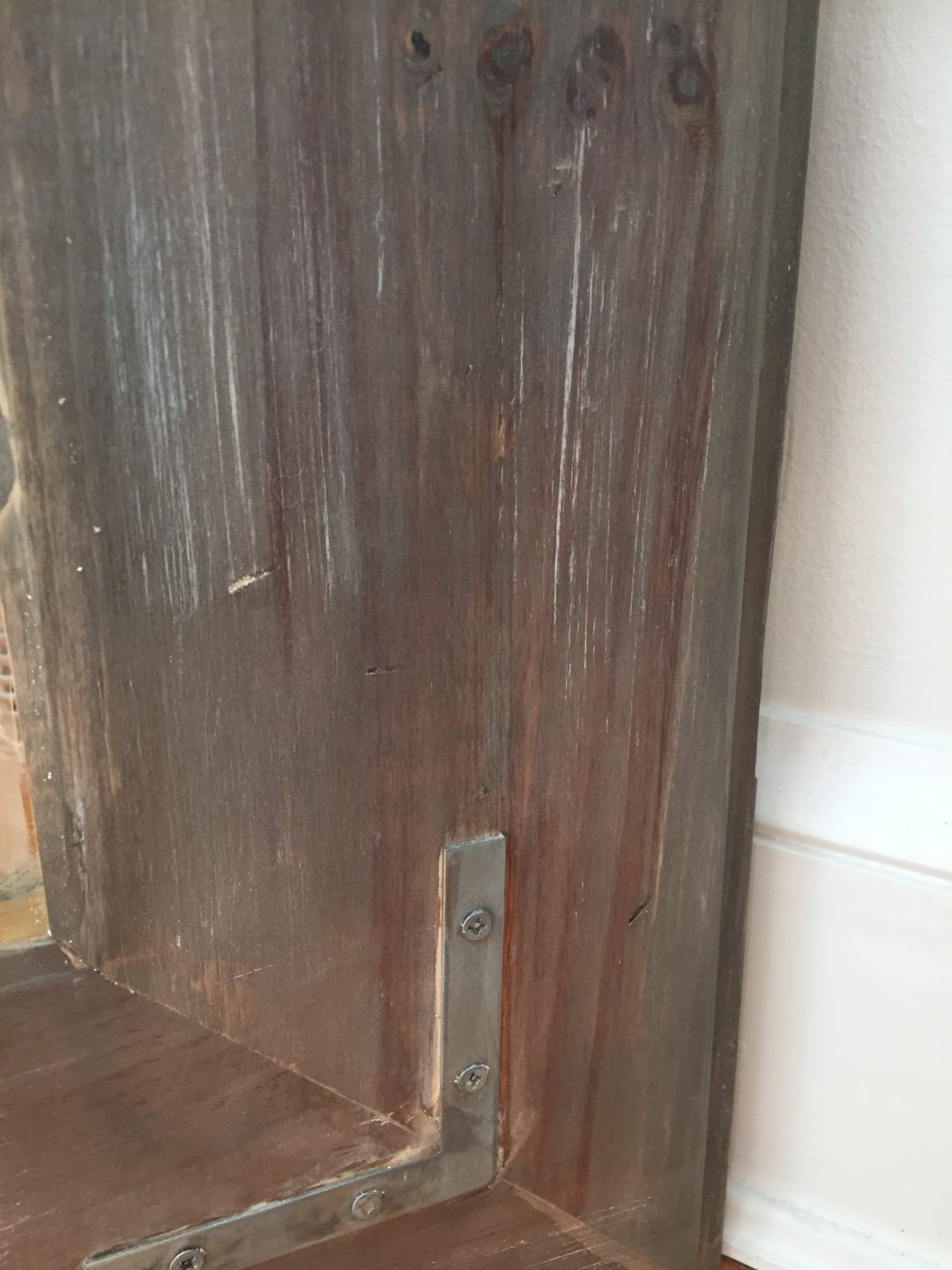 DIY Large Leaning Floor Mirror - Pinteresting Plans