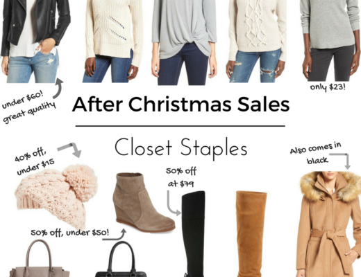 women's staple pieces from the Nordstrom half yearly sale