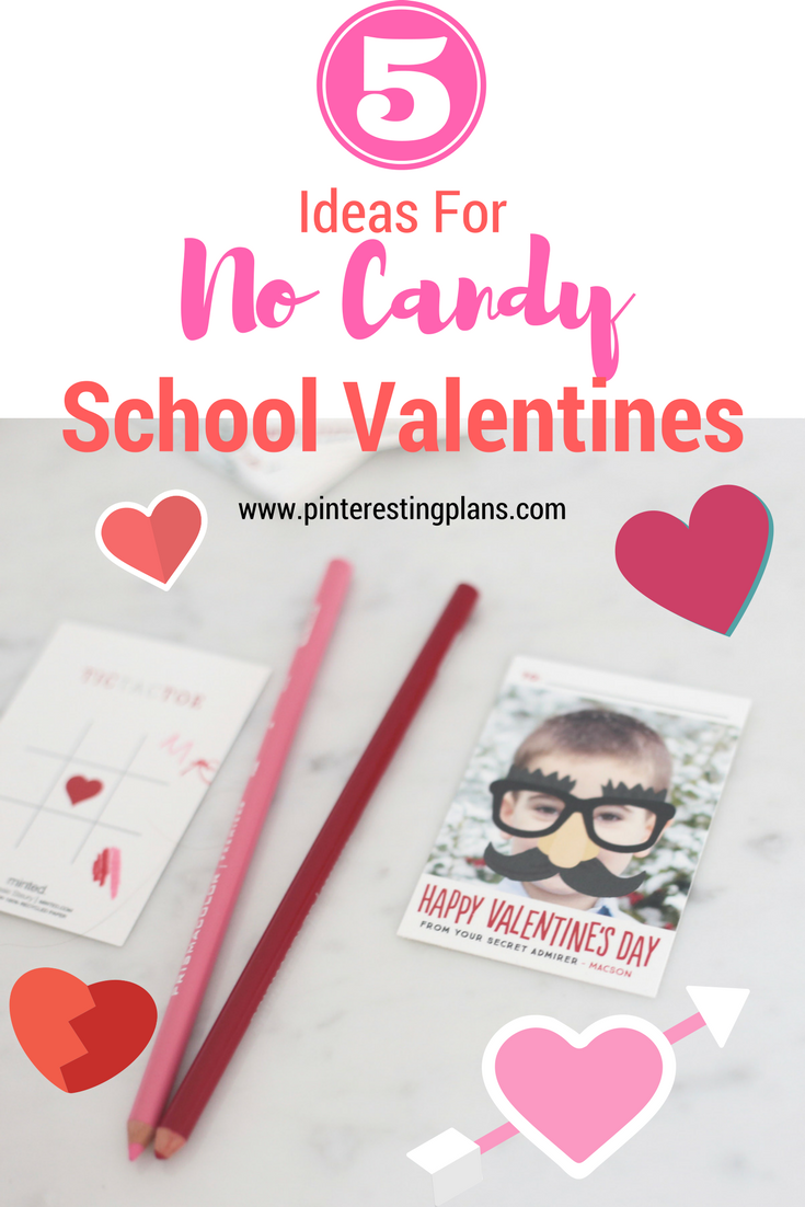 ideas for candy free school valentines