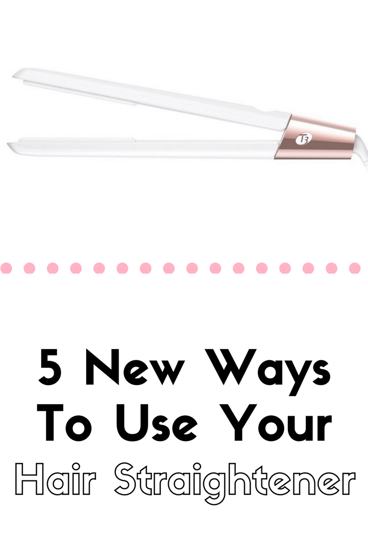 5 New Ways To Use Your Hair Straightener