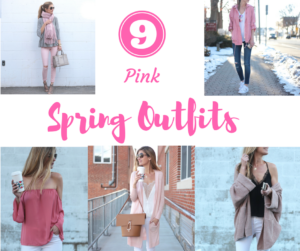 9 pink spring outfit ideas