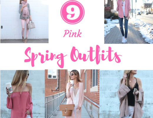 9 pink spring outfit ideas