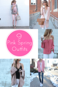 9 pink spring outfit ideas via @pinterestingplans