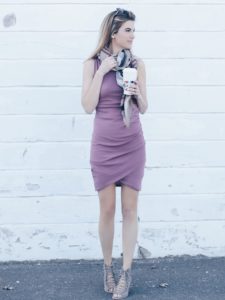 casual Spring dress for lunch date