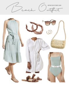 what to wear to the beach - loft summer outfit ideas on pinteresting plans fashion blog