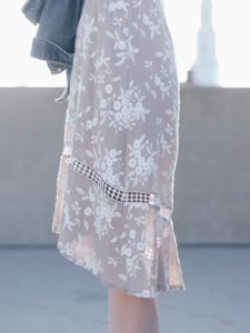 easter dresses for women: embroidered neutral midi dress