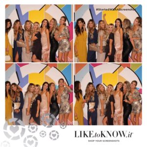rewardstyle conference 2017 recap - finale party Photo Booth