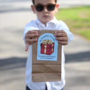 ideas to help kids give back - random acts of kindess