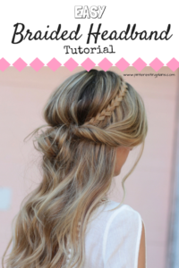 Easy Braided Headband Tutorial