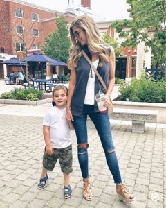 Summer Sale Outfit - sleeveless hoodie