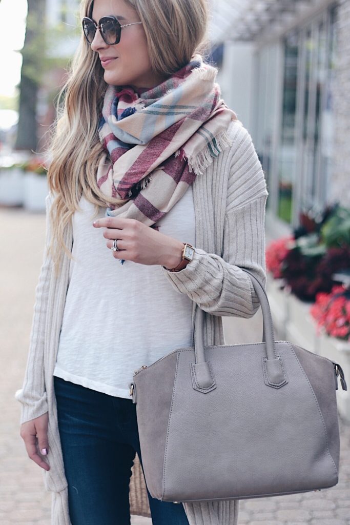 nordstrom anniversary sale cardigan fall outfit on pinterestingplans