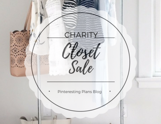 Clothing for a Cause - Charity Closet Sale - Pinteresting Plans Blog