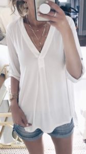 September Instagram round-up - perfect basic white henley