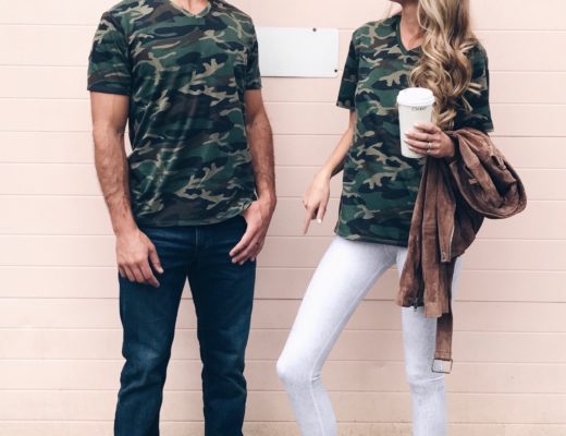 BookmarkThis!! his & her athleisure wear - matching camo t-shirts