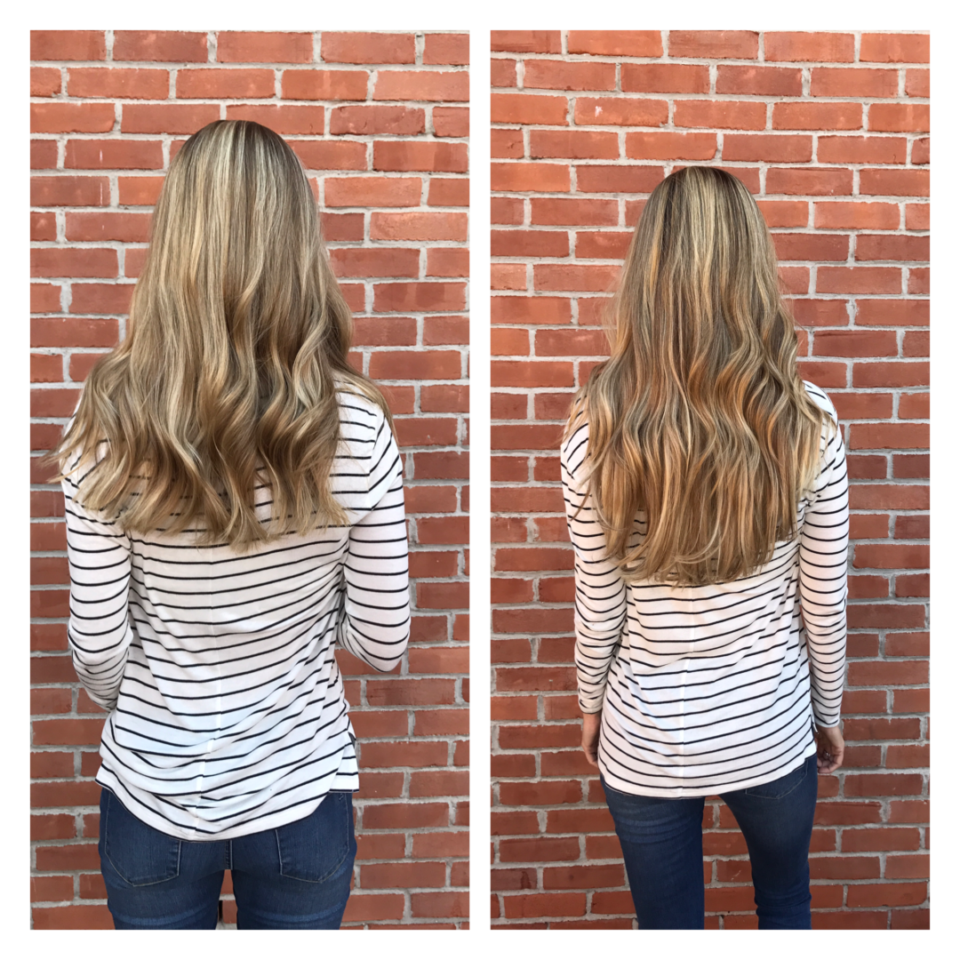 before and after bonded hair extensions review on pinterestingplans