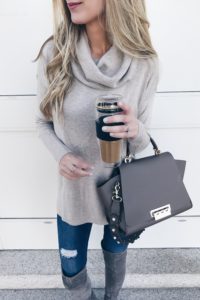 SWEATERS ON SALE!! weekend sale 10/14/17 - cowl neck tunic sweater