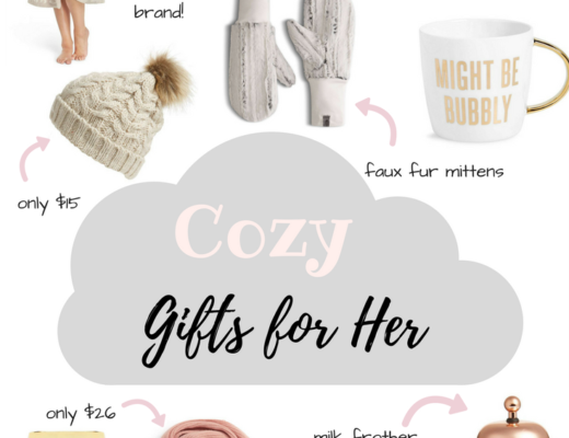 cozy gifts for her - holiday gift guide 2017