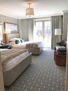 delamar hotel review - 2 queen sized bed hotel room in west hartford
