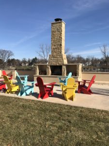 delamar hotel review - west hartford outdoor firepit - staycation photos from pinterestingplans connecticut lifestyle blogger