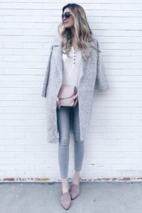 spring transitions shoes and outfit ideas - pink suede loafers on rachel moore connecticut lifestyle blogger of pinterestingplans