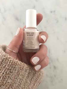 Spring Nail Polish Shades 2018 essie Palest Pink IN A BLUSH on pinteresting Plans blog