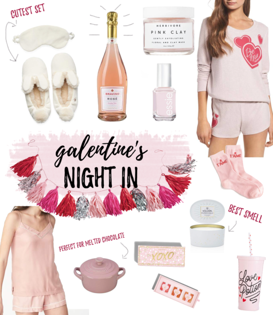 Galentine’s Day Girls’ Night In