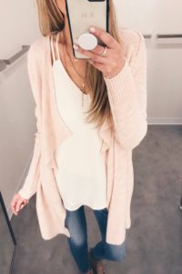 Weekly Wrap-Up--Pink Cardigan