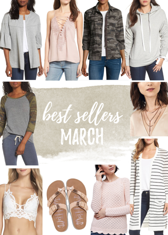 Best Sellers of March