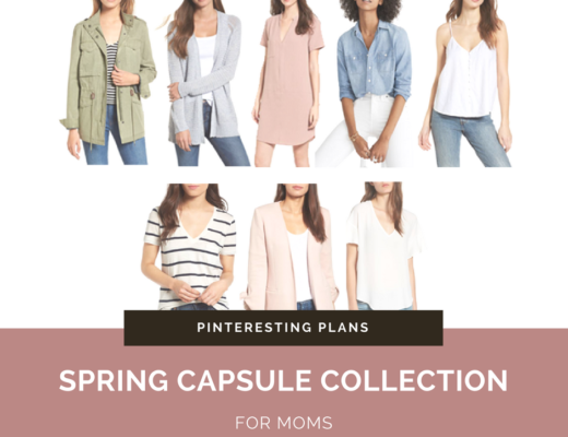 Spring Capsule Wardrobe for Moms 2018