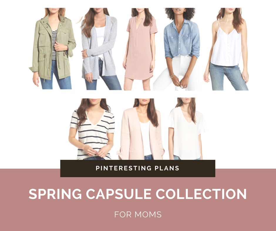 Spring Capsule Wardrobe for Moms 2018