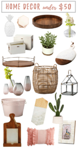 home decor under 50