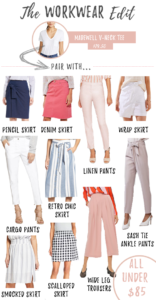 how to dress up a t-shirt for work