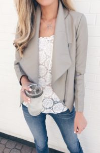 Early Fall Outfits from the Nordstrom Anniversary Sale 2018 - Moto Jacket 2