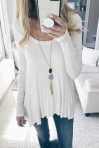 Nordstrom Anniversary Sale 2018 Try On - FP Tee
