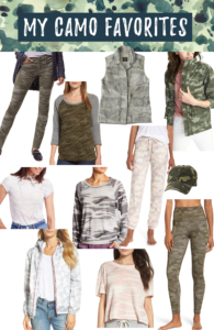 camo wardrobe favorites
