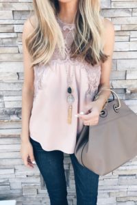 lace top tank and Labor Day weekend sale roundup on Pinteresting Plans fashion blog