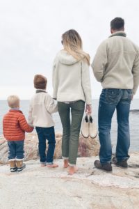 Fall bucket list for families - Fall beach day on Pinteresting Plans fashion blog