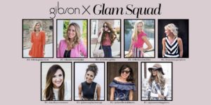 gibson glam squad holiday collaboration - bloggers to follow