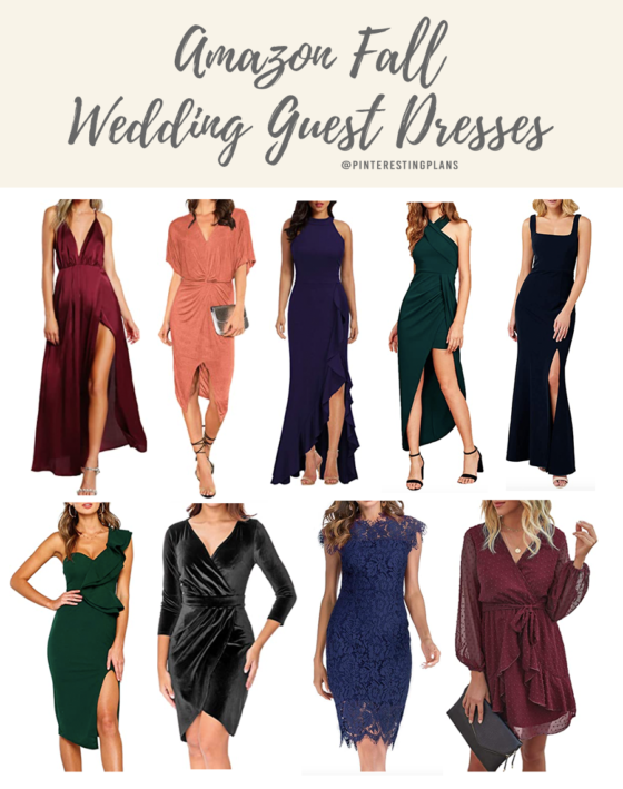 Amazon Fall Wedding Guest Dresses