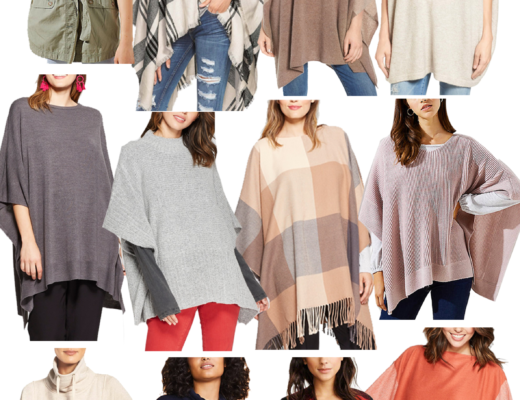 poncho for fall