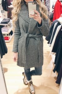 veteran's day weekend sale round up 2018 checkered women's wrap coat