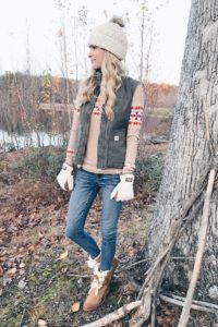 fall family layers - pinteresting plans fashion blog sweater and vest outdoor style