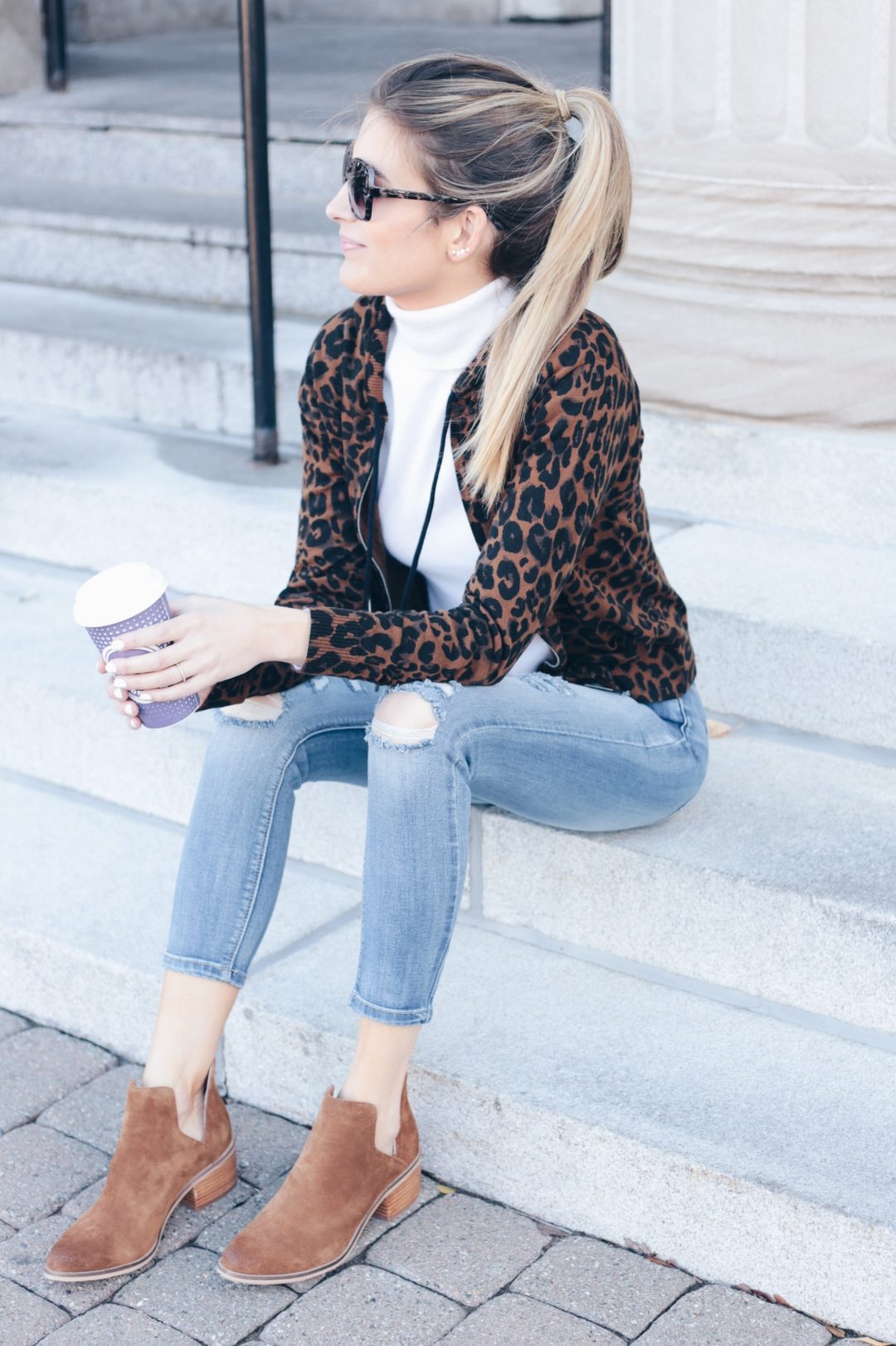 how to style a turtleneck for fall